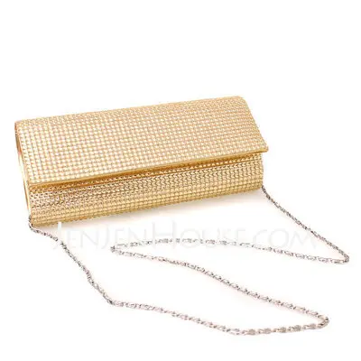 Rhinestone Evening Bag Handbag Purse Clutch (012005503)