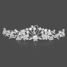 Attractive Clear Crystals Wedding Bridal Tiara (042004253)