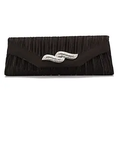 Charming Satin with Crystal Evening Handbag/Clutches(More Colors)  (012025209)