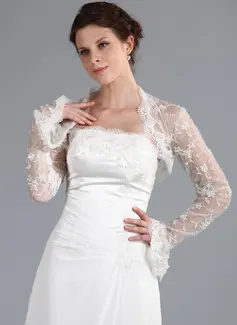 Maniche lunghe pizzi Matrimonio Coprispalle (013026298)