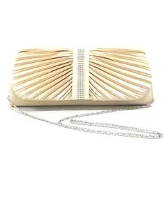 Poliestere elegante con cristalli Sera borsa / sacchetto della maniglia (più colori) (012025161)