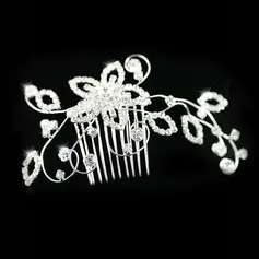 Vacker Rhinestones Wedding Bridal Combs (042012938)