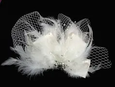 Gorgeous Tulle With Rhinestones Wedding Bridal Headpiece (042025230)