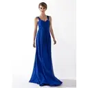 Empire Sweetheart Gulvlang Chiffon Gallakjoler med Flæsekanter (018004998)