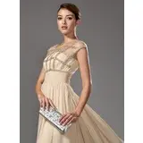 Silver Charming Noble Temperament Acrylic Drilling Material Ladies Bag (012013299)