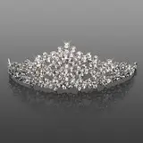 Alloy With Rhinestone And Unique Bridal Tiar (042016693)