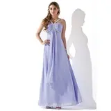 Empire V-neck Floor-Length Chiffon Prom Dress With Ruffle Beading (018013784)