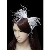 Amazing Flannelette With Tulle Women's Wedding Fascinators   (042024898)