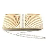 Elegant Polyester with Crystals Evening Handbag/Top Handle Bag(More Colors) (012025161)