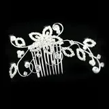Beautiful Rhinestones Wedding Bridal Combs (042012938)