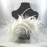 Belíssimas penas casamento pinos de noiva / flores (042024258)