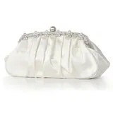Clutches Special Occasion Silk Chain Handbags With Crystal/ Rhinestone (012011035)
