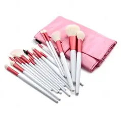 Profesjonell makeup Pensle med gratis Leather Pouch (046011932)