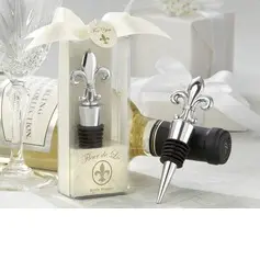 elegante fleur de lis cromo bottiglia tappo (052013740)
