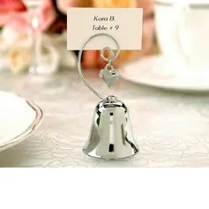 Heart Shaped Stainless Steel Place Card Holders Set Of 4 (051025006)