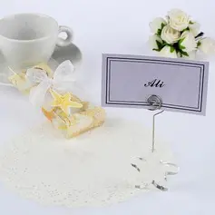 Starfish Plastic Place Card Holders (051024855)