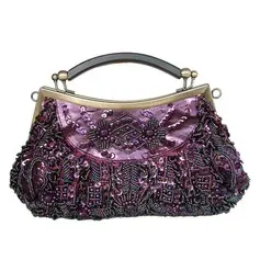 Gorgeous Silk Evening Handbags/ Clutches/ Top Handle Bags More Colors Available (012016228)