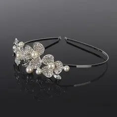 Wedding Casual Rhinestone As the Picture Headpieces With As the Picture (042017805)