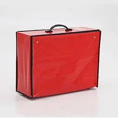 Elegant Faux Leather Garment Bag  (035024123)