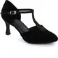 Suede Heels Modern Dance Shoes With T-Strap (053021832) Suede Heels Modern Dance Shoes With T-Strap (053021832)