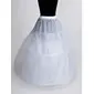 Nylon A-Line Full kappe 2 Tier Floor lengde Slip stil / Wedding Petticoats (037023563)