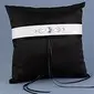 Ring Pillow In Satin With Sash And Rhinestones(103018454)