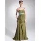 A-formet/Prinsesse En skuldret/asymmetrisk Sweep Brudeslep Chiffon tyll Charmuse Kjole til brudens mor med Frynse Sash Beading (008006212) A-formet/Prinsesse En skuldret/asymmetrisk Sweep Brudeslep Chiffon tyll Charmuse Kjole til brudens mor med Frynse Sash Beading (008006212)