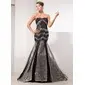 Mermaid Sweetheart Court Train Tulle Sequined Prom Dress (018014474) Mermaid Sweetheart Court Train Tulle Sequined Prom Dress (018014474)