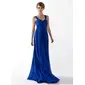 Empire Sweetheart Floor-Length Chiffon Prom Dress With Ruffle (018004998)