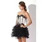A-Line/Princess Sweetheart Short/Mini Satin Tulle Cocktail Dress With Lace Beading Sequins (016005846) A-Line/Princess Sweetheart Short/Mini Satin Tulle Cocktail Dress With Lace Beading Sequins (016005846)