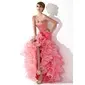 Mermaid Sweetheart Asymmetrical Organza Satin Prom Dress With Ruffle Beading Sequins (018005075) Mermaid Sweetheart Asymmetrical Organza Satin Prom Dress With Ruffle Beading Sequins (018005075)