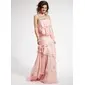 Sheath Strapless Floor-Length Chiffon Prom Dress With Beading (018019423) Sheath Strapless Floor-Length Chiffon Prom Dress With Beading (018019423)