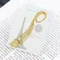 Golden Peacock Feather Bookmark Favor (Set of 5) (051017583) Golden Peacock Feather Bookmark Favor (Set of 5) (051017583)
