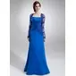 Sheath Strapless Floor-Length Satin Mother of the Bride Dress With Ruffle Lace Beading (008002217)