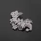 Hairpins Wedding Special Occasion Casual outdoor Rhinestone Silver Headpieces With Clear (042017892)