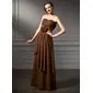 Empire Sweetheart Floor-Length Chiffon Charmeuse Mother of the Bride Dress With Ruffle Flower(s) (008005649)