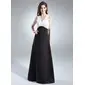 Império Decote V Vestidos longo Chifon cetim Vestido de madrinha com Pregueado (007001874) Império Decote V Vestidos longo Chifon cetim Vestido de madrinha com Pregueado (007001874)