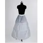 Nylon A-Line Full Gown 1 Tier Floor-length Slip Style/ Wedding Petticoats  (037023565)