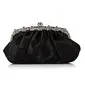 Stylish Satin Clutches With Ruffles(More Colors) (012025186)