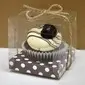 Lovely Brown Cupcake Box - Set Of 12 (050025886) Lovely Brown Cupcake Box - Set Of 12 (050025886)