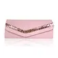 (Pink)Gorgeous Satin/ Silk Shell With Beading Evening Handbags/ Clutches (012013552) (Pink)Gorgeous Satin/ Silk Shell With Beading Evening Handbags/ Clutches (012013552)