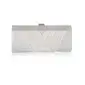 Silk With Crystal/ Rhinestone Evening Handbags/ Clutches (Ivory) (012012246)