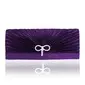 Purple Gorgeous Satin/ Silk Shell With Austrian stones Evening Handbags (012008667) Purple Gorgeous Satin/ Silk Shell With Austrian stones Evening Handbags (012008667)