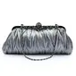 Gray Gorgeous Silk Evening Clutches More Colors Available (012005433)