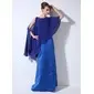 Sheath One-Shoulder Floor-Length Satin Mother of the Bride Dress (008022448)