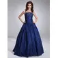 De baile Vestidos longo Tafetá Vestido quinceanera com Bordado Lantejoulas (021002868) De baile Vestidos longo Tafetá Vestido quinceanera com Bordado Lantejoulas (021002868)