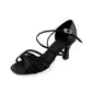 Satin Heels Sandals Latin Ballroom Dance Shoes (053006987)