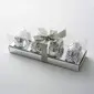 Simple Silver Plated Ceramic Napkin Ring (Set of 4) (051024589) Simple Silver Plated Ceramic Napkin Ring (Set of 4) (051024589)