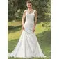 A-Line/Princess Sweetheart Court Train Charmeuse Wedding Dress With Ruffle (002000429) A-Line/Princess Sweetheart Court Train Charmeuse Wedding Dress With Ruffle (002000429)