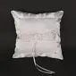 Ivory Silk Ring Pillow With Lace(103018450)